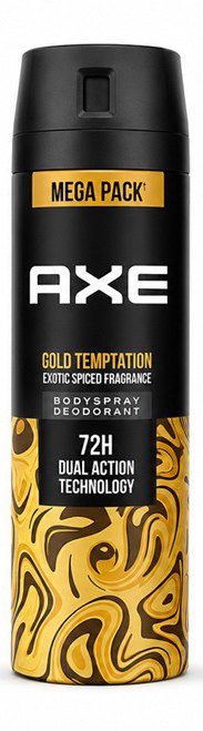 Desodorante spray AXE 215 ml - Gold Temptation / Exotic Spiced