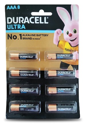 Pilas Duracell Ultra Alcalinas AAA8