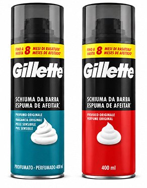 Gillette Espuma 400 ml