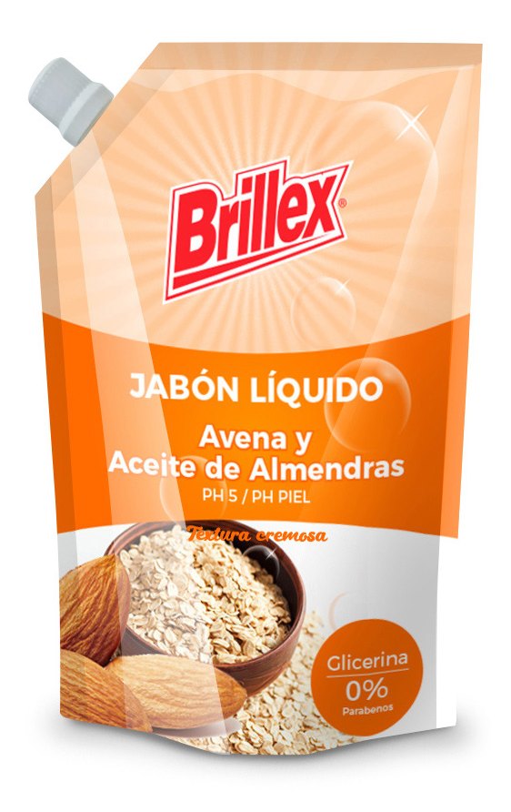 Jabón Líquido Doypack 750 ml - Avena y Aceite de Almendras