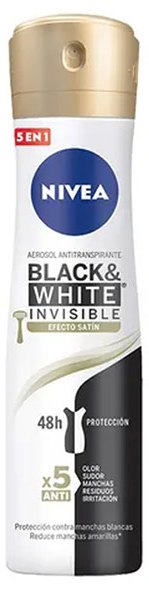 Nivea Mujer en Spray 150 ml - Black & White Satin. 150 ml