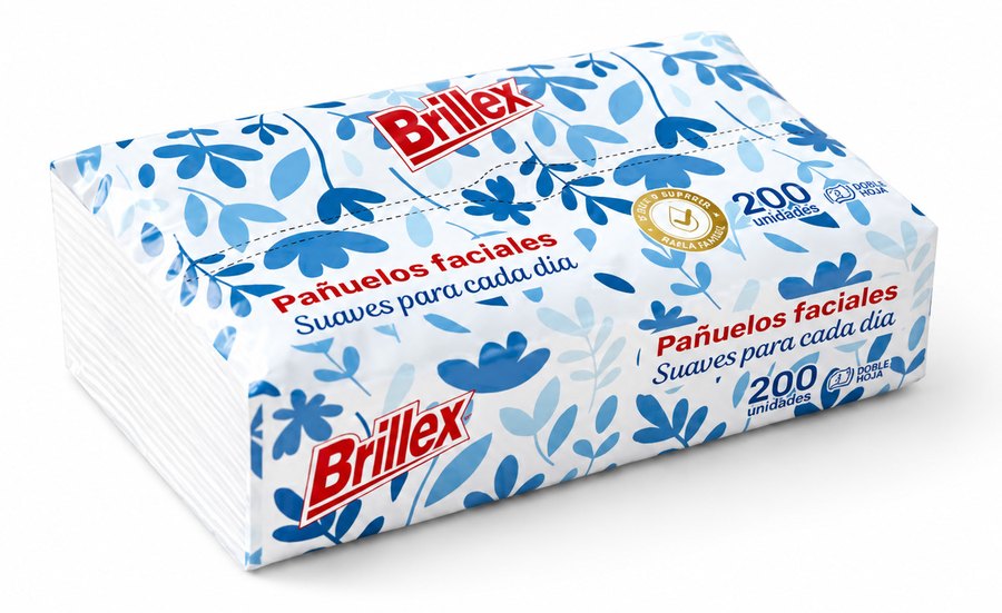 Pañuelos Faciales Recarga Doble Hoja 200 unidades