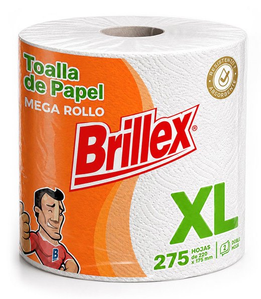 Toalla de papel Unitaria Mega Rollo XL 6 unidades