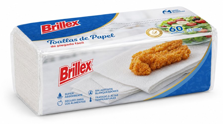 Toalla de Papel Recarga para la Cocina 60 hojas