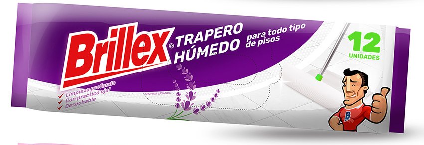 Trapero húmedo 12 unidades - Aroma Lavanda