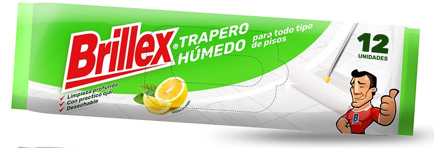 Trapero húmedo 12 unidades - Aroma Limón
