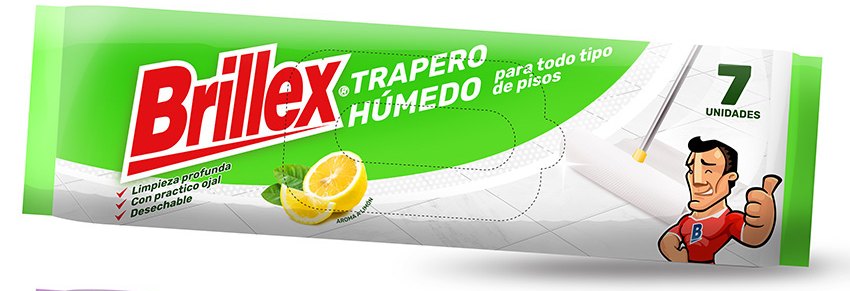 Trapero húmedo 7 unidades - Aroma Limón