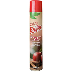 Desodorante Ambiental Brillex Manzana Canela