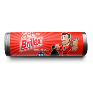 Bolsas de Basura Brillex 105 x 150 cm - 10 unidades