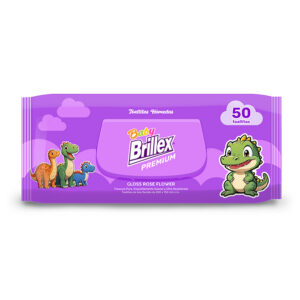 Toallitas Húmedas Brillex 50u. Gloss Rose Flower