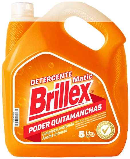 Detergente Líquido Matic Quitamanchas. 5 Lts.