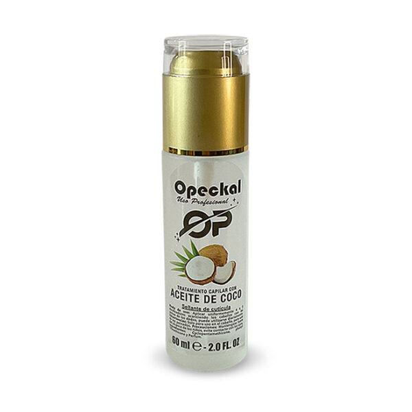 Aceite Capilar Opeckal - Coco, 60 ml. Caja de 130 unidades