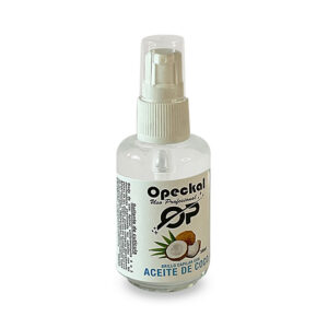 Brillo Capilar Aceite de Coco Opeckal, 30 ml. Caja de 210 unidades