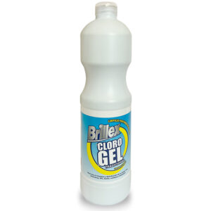 Cloro Gel Tradicional Brillex de 900 ml, desinfección profunda para el hogar, 10 piezas por caja