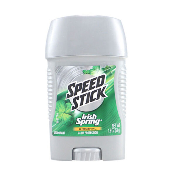 Desodorante en barra Speed Stick Irish Spring Man. 12 unidades por caja