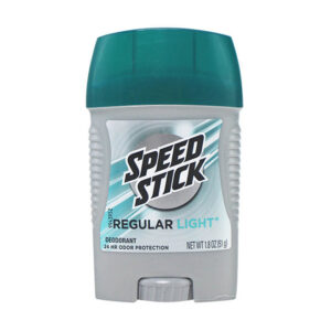 Desodorante en barra Speed Stick Regular, Light. 12 unidades por caja.