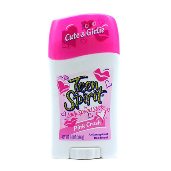 Desodorante en barra Lady Speed Stick Teen Spirit, Pink Crush. 12 unidades por caja.