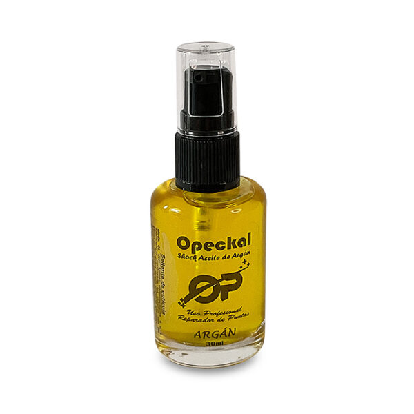 Shock Aceite de Argan Opeckal, 30 ml. Caja de 210 unidades.