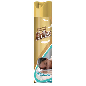 Desodorante Ambiental Brillex - Aroma Relax Antiestrés. 360 ml, 12 unidades por caja