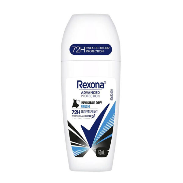 Desodorante Roll On Rexona Mujer - Invisible Dry. 96 unidades por caja